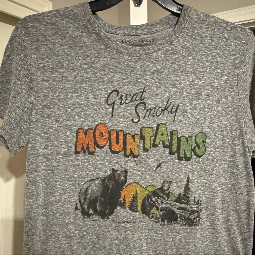 Lucky Brand Great Smoky Mountains Short Sleeve T-Shirt